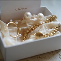 【Happy Box】18kgp pearl set １