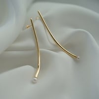 【U for you】one ( 18K bubble pierce )