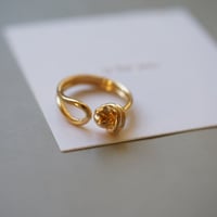 【knot】18kgp knot ring