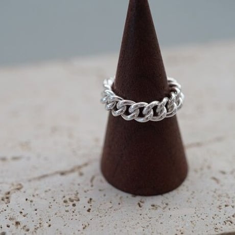 【en 】silver925 chain ring ①