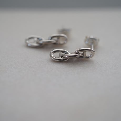 【chain】silver925 marine chain pierce 2