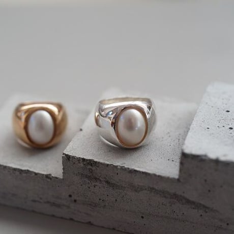 ＜受注オーダー＞one (bubble gold ring）