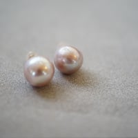【drop】 ピンクバロック１０Kポストピアス