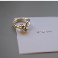 【knot】silver925 knot ring