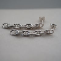 【chain】silver925 marine chain pierce 3
