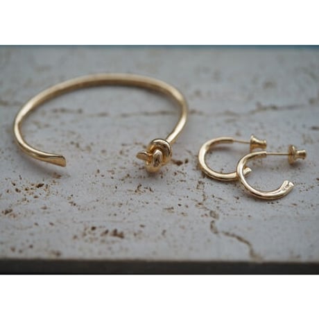 【knot】18kgp knot 2way bangle