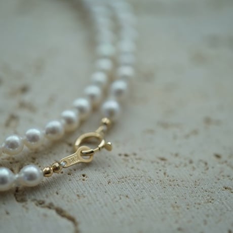 【U for you】18K ベビーパールプリンセスネックレス