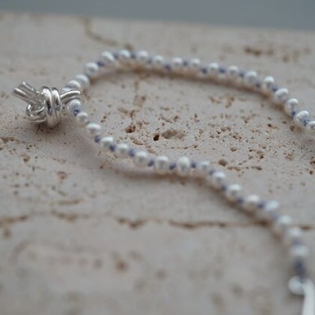 【knot】silver925 knot bracelet  ３