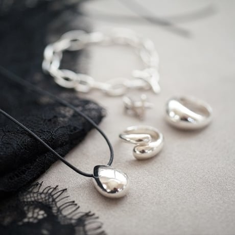 【icicle】 silver925 tears necklace