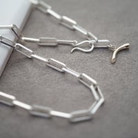 【chain】silver925×K10 chain longnecklace