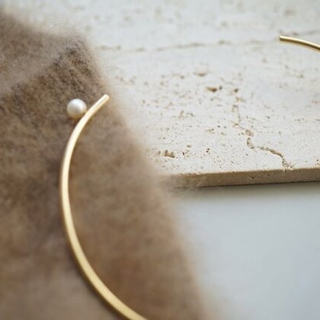 ＜受注オーダー＞one (pearl neckcuff)