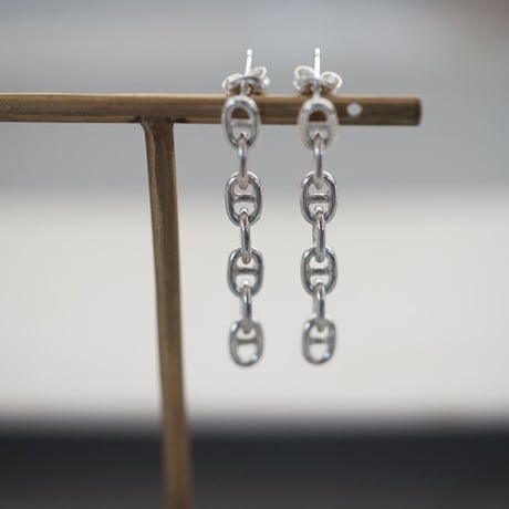 【chain】silver925 marine chain pierce 3