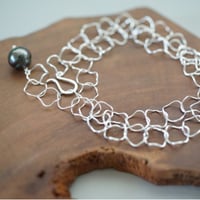 【chain】silver925 ウェーブチェーンネックレス  2