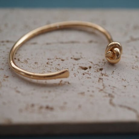 【knot】18kgp knot 2way bangle