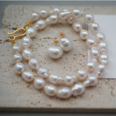 【Happy Box】pearl necklace set 3