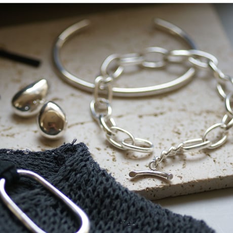 【charm】 twig silver bracelet