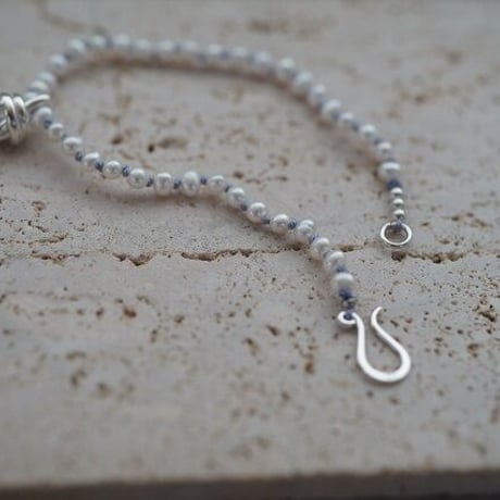 【knot】silver925 knot bracelet  ３