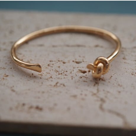 【knot】18kgp knot 2way bangle