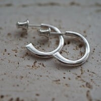 【one】silner925 flap pierce