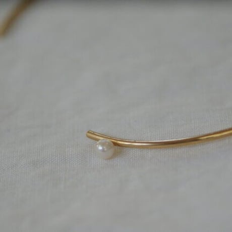 ＜受注オーダー＞one (pearl neckcuff)