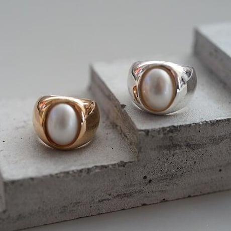 ＜受注オーダー＞one (bubble gold ring）