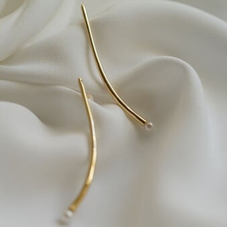 【U for you】one ( 18K bubble pierce )