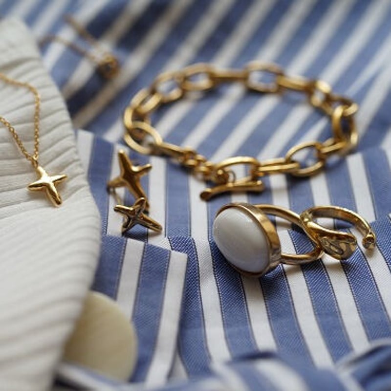 colors】 ホワイトオニキス1粒リング | U for you