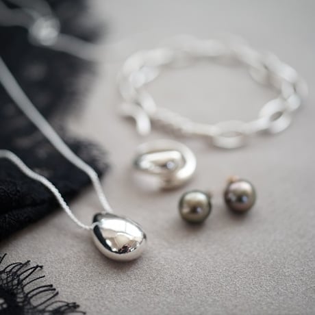 【icicle】 silver925 tears necklace