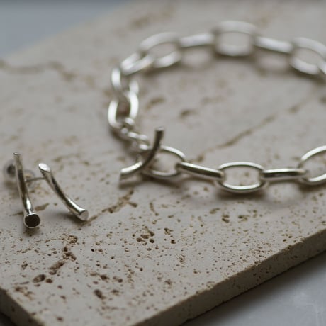 【charm】 twig silver bracelet
