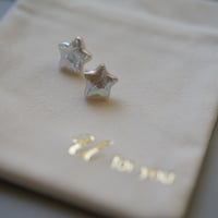 【charm】 small star pierce  (white)
