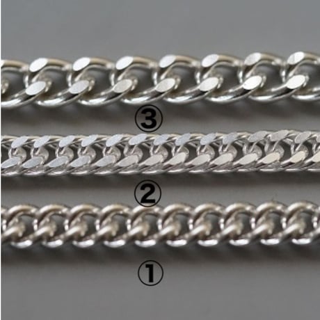 【en 】silver925 chain ring ①