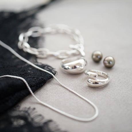 【icicle】 silver925 tears necklace