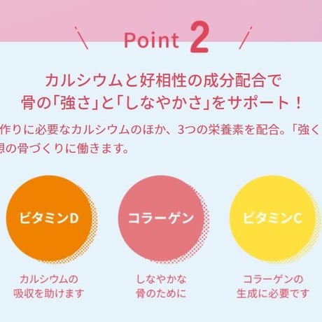 吸収型カルシウム ユニカルファミリー【3個セット】送料無料
