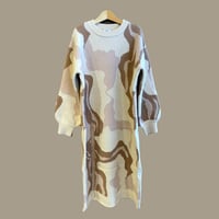 カモフラジャガードニット O/P