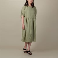 袖リボンワンピース