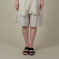 ボリュームキュロットパンツ