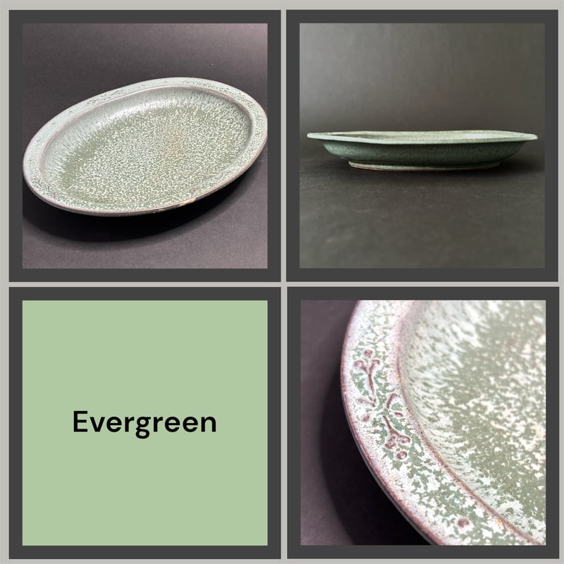 Classy Oval Plate | 笠間焼窯元・向山窯