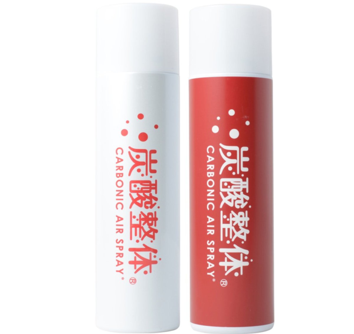 【白・赤使い比べセット‼️】炭酸 高濃度 ミスト 化粧水 美容 頭皮 整体 スプレー (メンズ レディース)