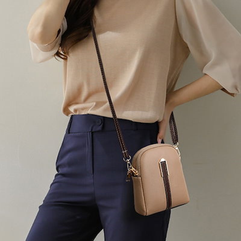 レディース ミニショルダーバッグ スマホショルダー PUレザー 3色