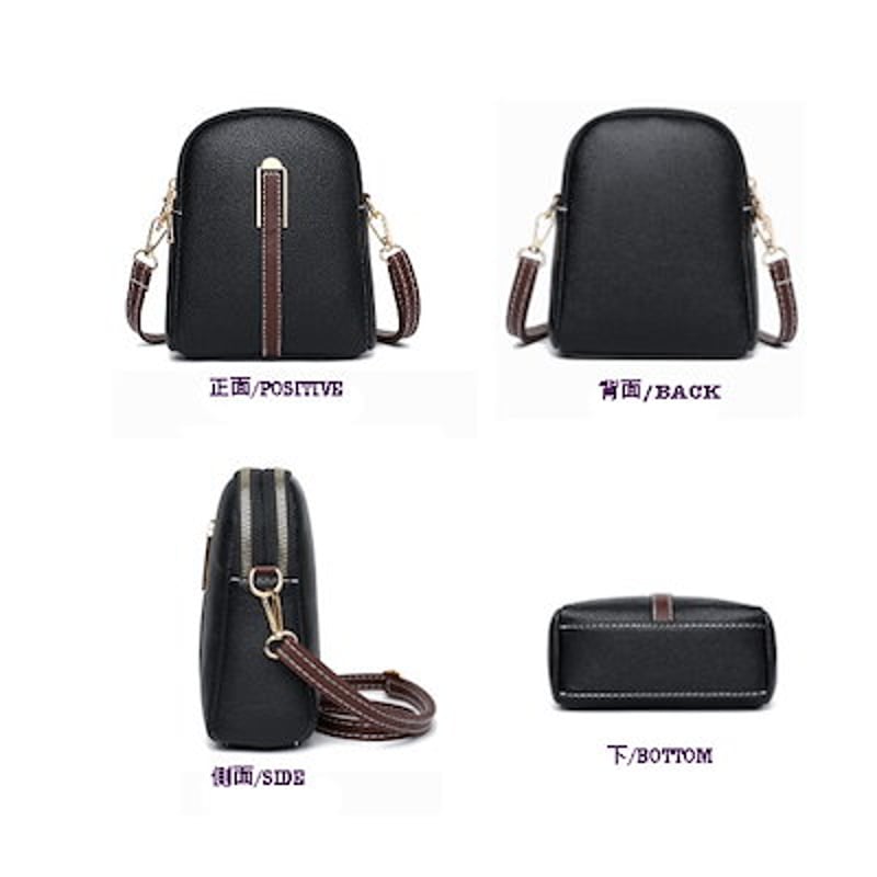 レディース ミニショルダーバッグ スマホショルダー PUレザー 3色
