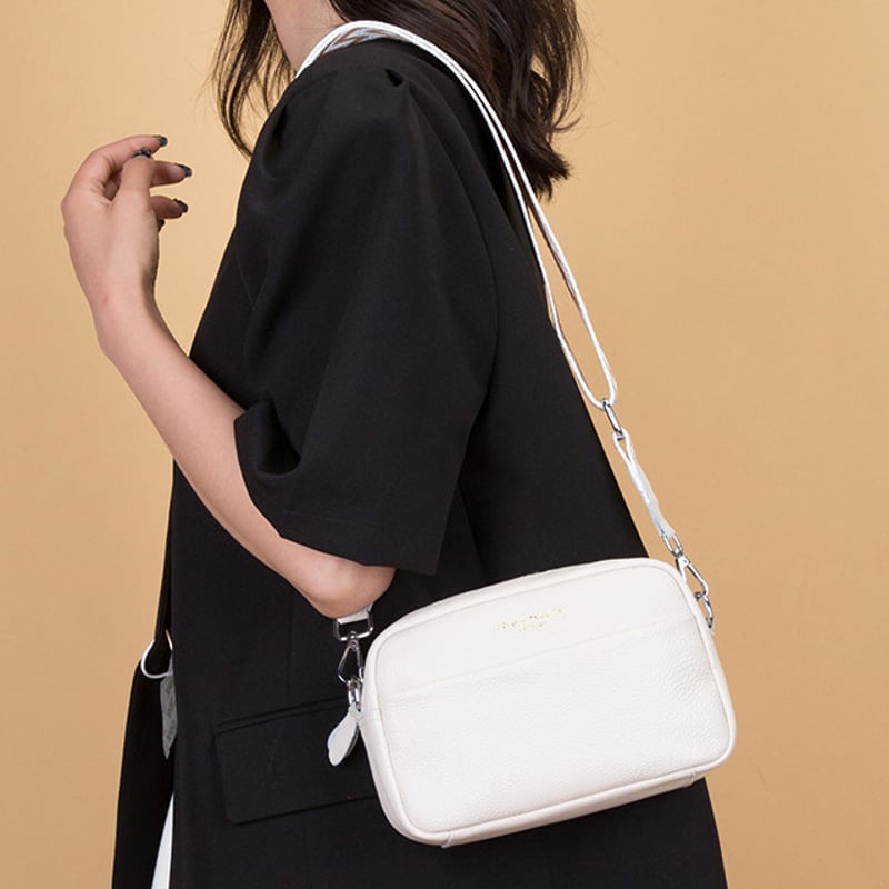 白樺バッグ　革ショルダー MURA ショルダーバッグ レディース 本革 レザー 牛革 シンプル 肩掛け