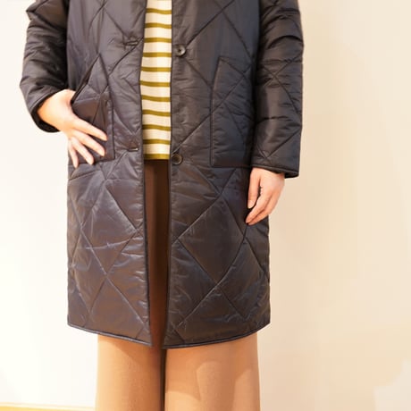 utilité／リバーシブル 中綿コート