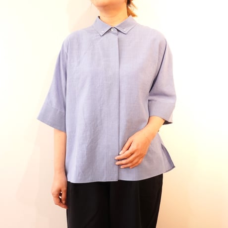 lelill／ハイテクボタンダウンスキッパーシャツ