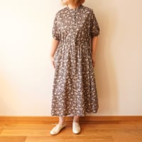 utilité／リバティシャツワンピース