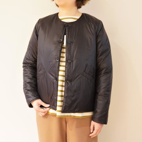 utilité／リバーシブル　中綿ショートコート