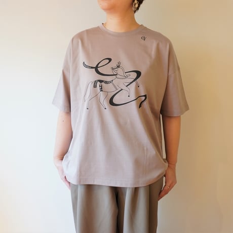 CHEVAL Plus／オーガニックコットンTシャツ【Mistral〈Sanae Nicolas〉】