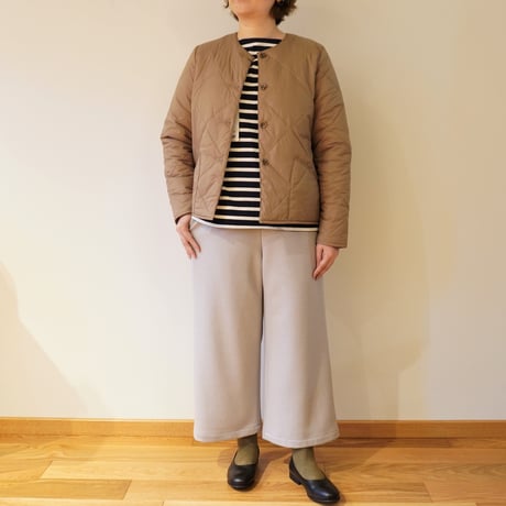 utilité／リバーシブル　中綿ショートコート