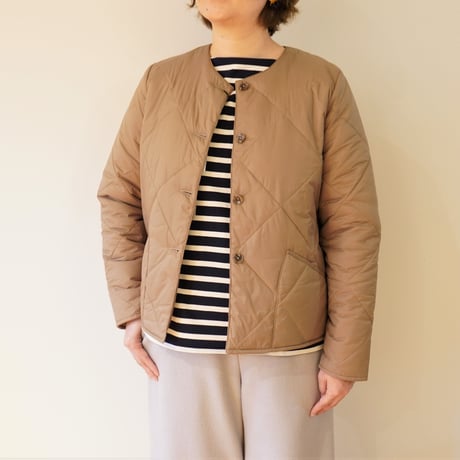 utilité／リバーシブル　中綿ショートコート