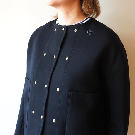 CHEVAL Plus／JERSEYのオフィサーJK