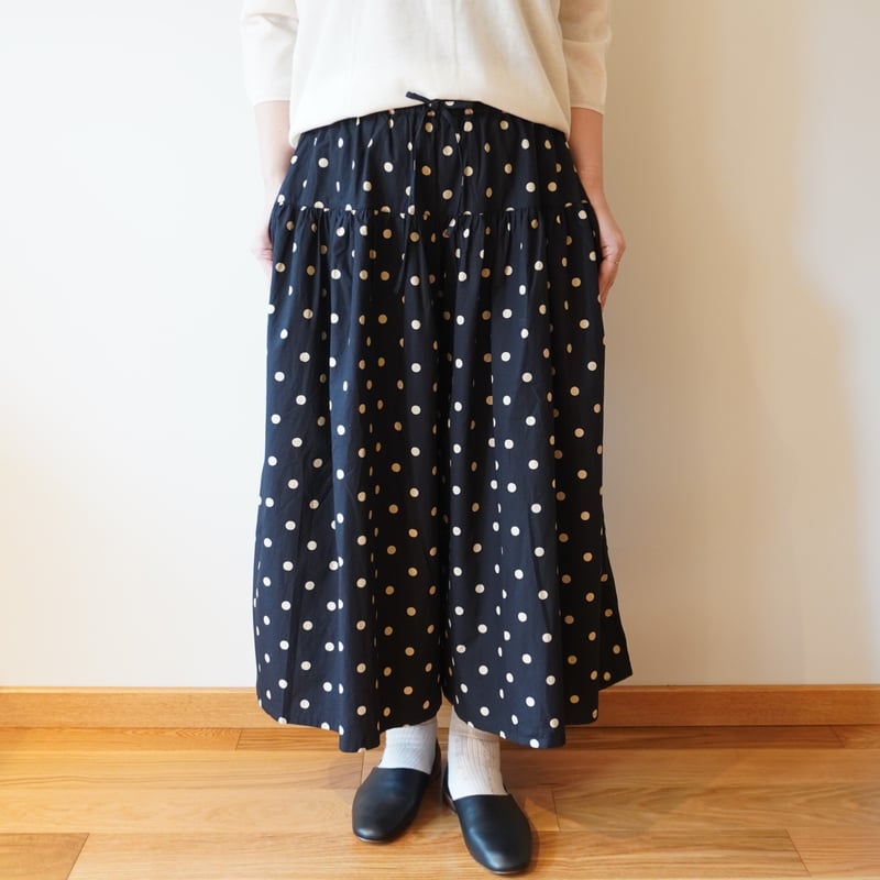 SOIL／ドットプリント キュロット | Beignets Online
